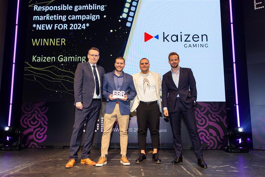 Αφοσιωμένη στην προώθηση του Υπεύθυνου Παιχνιδιού, η Kaizen Gaming απέσπασε σχετική διάκριση στα EGR Marketing & Innovation Awards 2024.