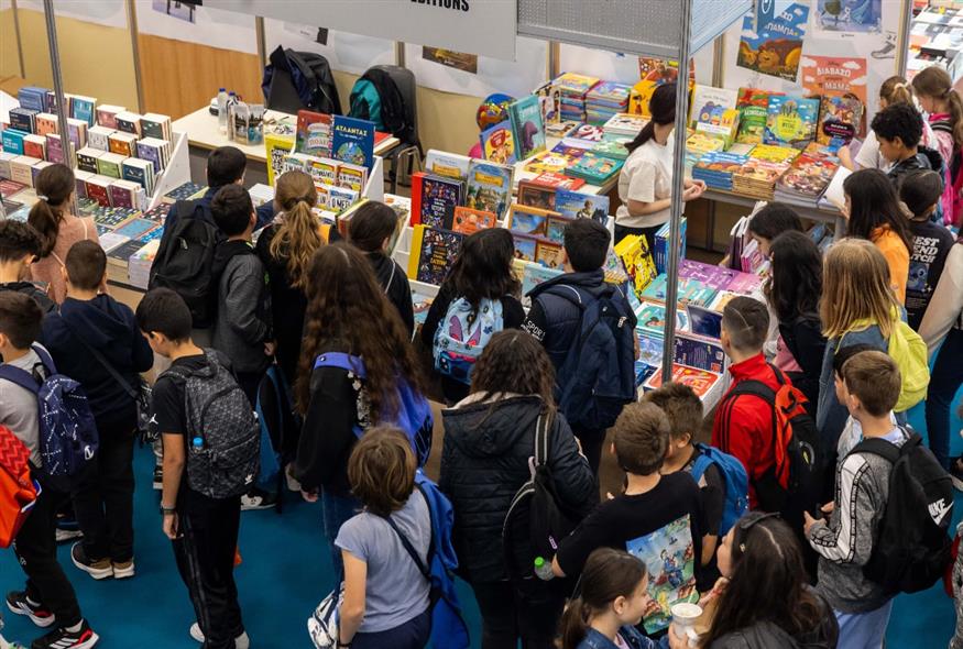 Στιγμιότυπο από την 22η Διεθνή Έκθεση Βιβλίου Θεσσαλονίκης