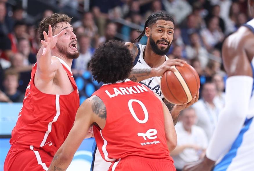Eurobasket 2025: Nίκη της Τουρκίας απέναντι στην Ελλάδα (EUROKINISSI)