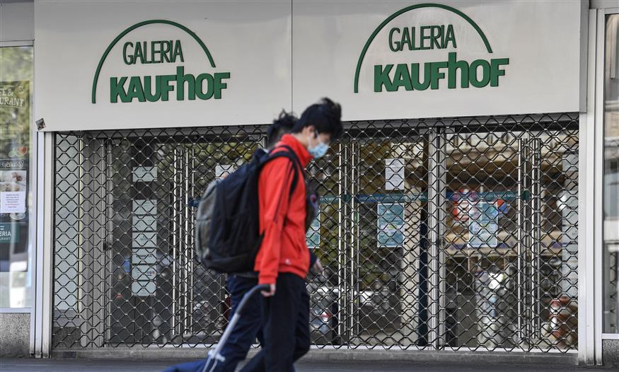 Κλειστό κατάστημα στη Γερμανία λόγω lockdown/AP Images