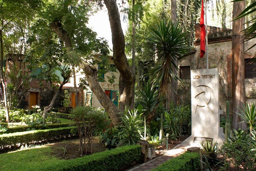 Το σπίτι του Τρότσκι στο Μεξικό.