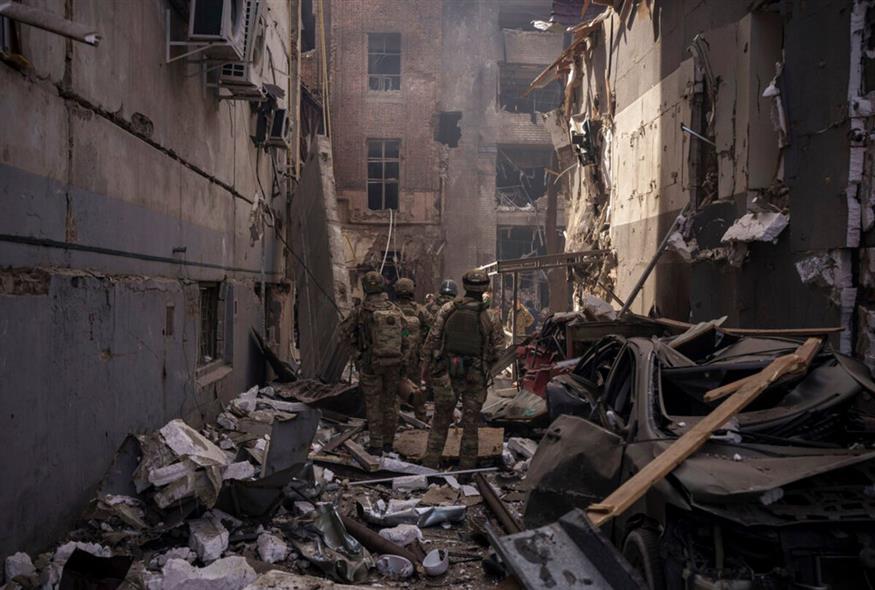 Πόλεμος στην Ουκρανία/AP Photo/Felipe Dana