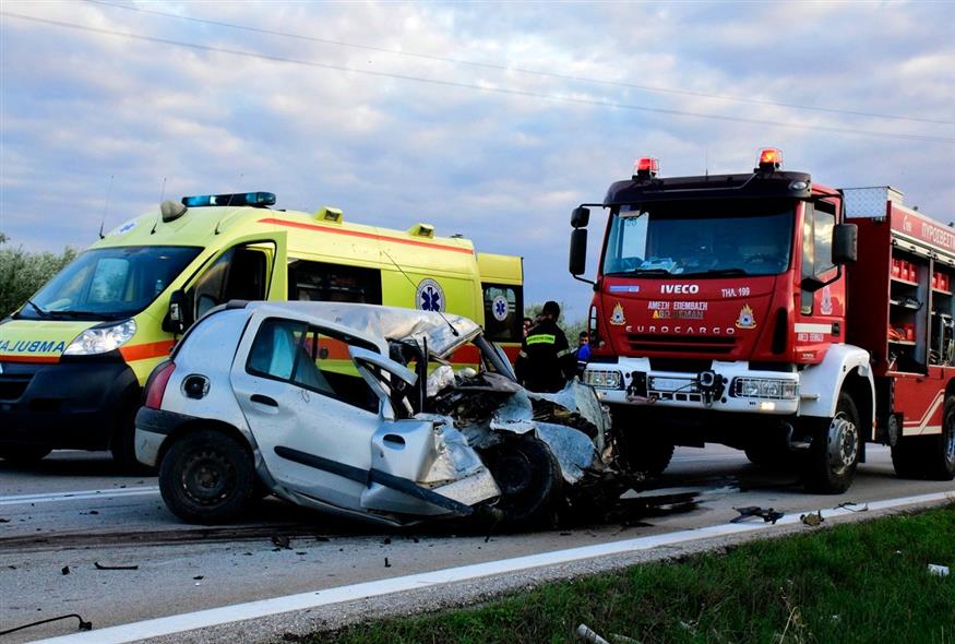 Τροχαίο ατύχημα (φωτογραφεία αρχείου - Eurokinissi)