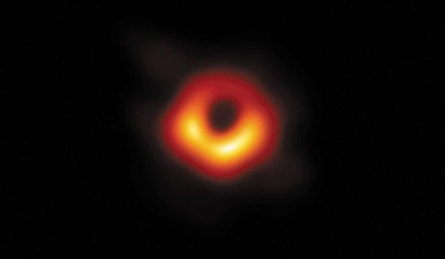 Η πρώτη φωτογραφία «μαύρης τρύπας» (Πηγή: EHT)