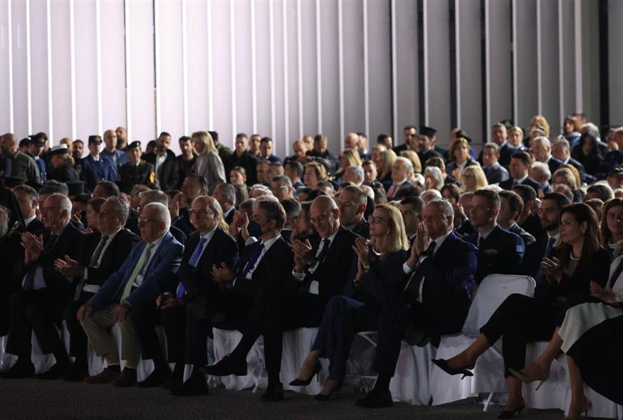 Εκδήλωση στο υπουργείο Εθνικής Άμυνας