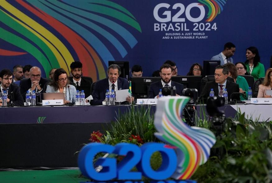Συνεδρίαση των G20  στη Βραζιλία (Associated Press)