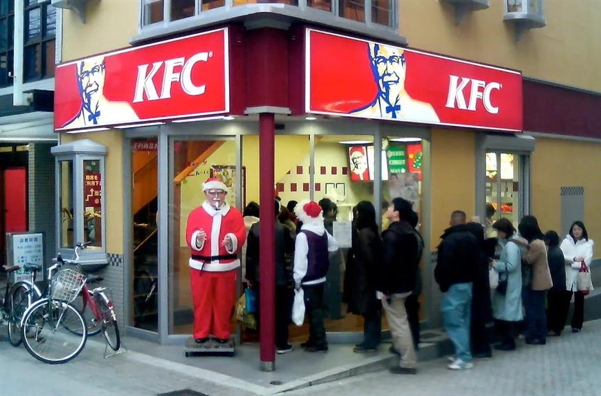 Τι τρώει ο Γιαπωνέζος;  Μα KFC, φυσικά...