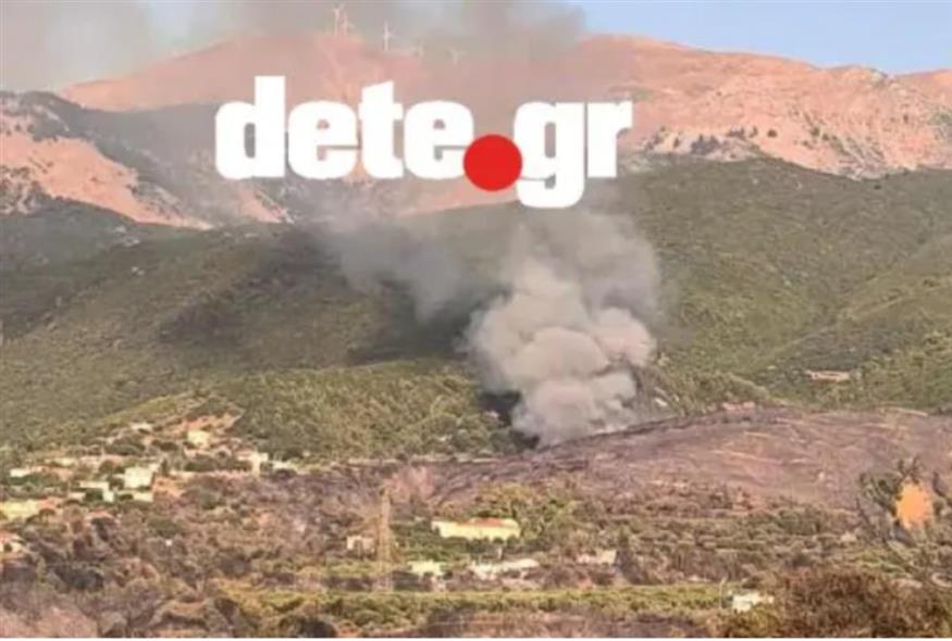 Συναγερμός για αναζωπύρωση στην περιοχή Μπάλα Πατρών/dete.gr