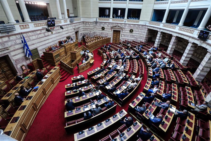 Ολομέλεια της Βουλής (Eurokinissi)