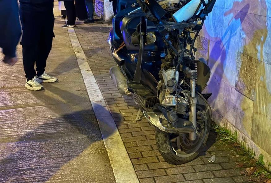 Τροχαίο στη Λάρισα (onlarissa.gr)