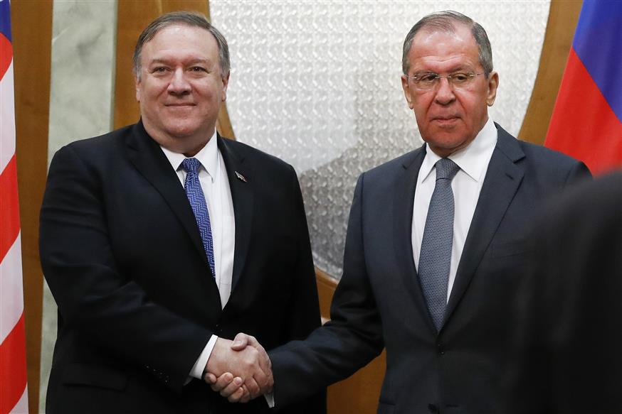 Σχέσεις Ρωσίας - ΗΠΑ/(AP Photo/Pavel Golovkin, Pool)