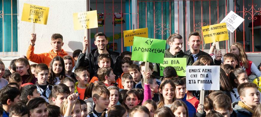 Όμορφη εκδήλωση για τις αξίες του αθλητισμού στο Πλαγιάρι Θεσσαλονίκης