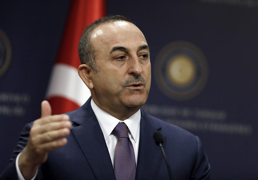 Ο υπουργός Εξωτερικών της Τουρκίας Μεβλούτ Τσαβούσογλου (AP Photo/Burhan Ozbilici)