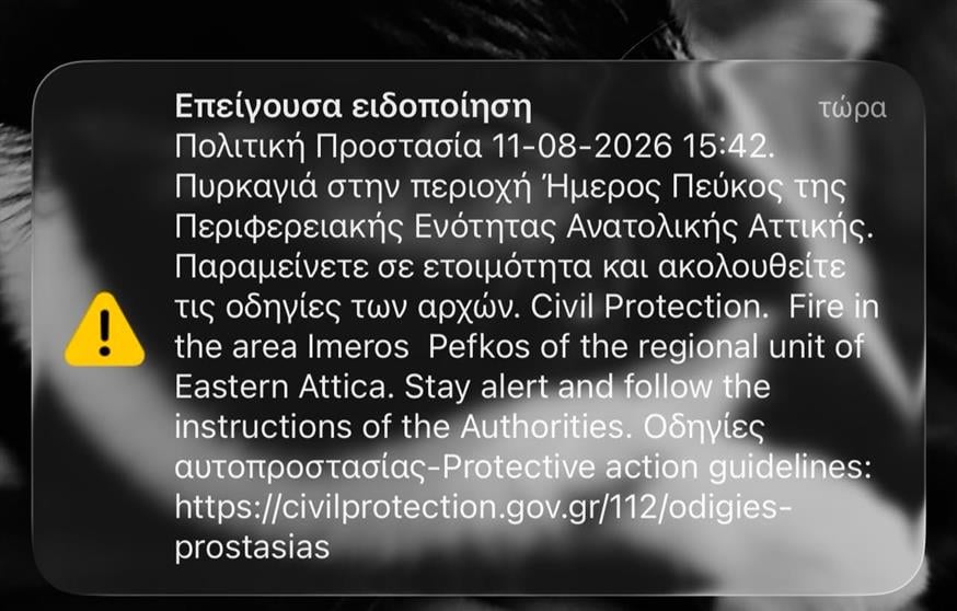 Μήνυμα του 112 Μήνυμα του 112