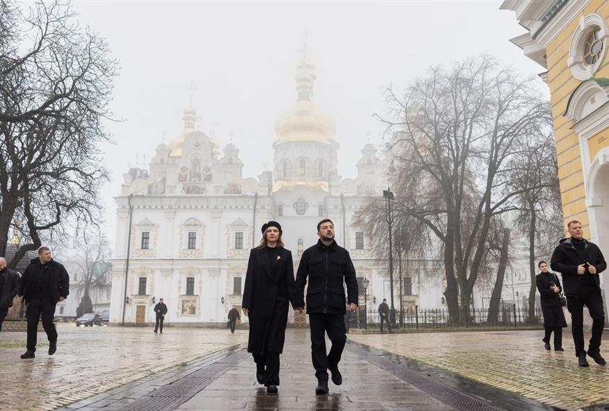 Βολοντιμίρ Ζελένσκι (Ukrainian Presidential Press Office via AP)