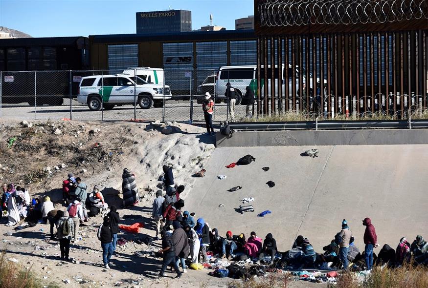 Πρόσφυγες και μετανάστες στα σύνορα ΗΠΑ - Μεξικού (AP Photo/Christian Chavez, File)