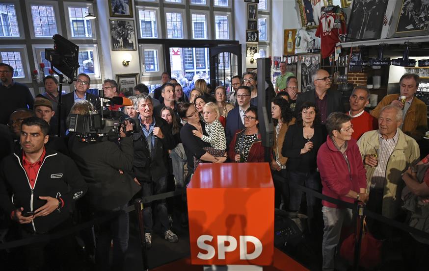 Σοσιαλδημοκράτες/(Christophe Gateau/dpa via AP)