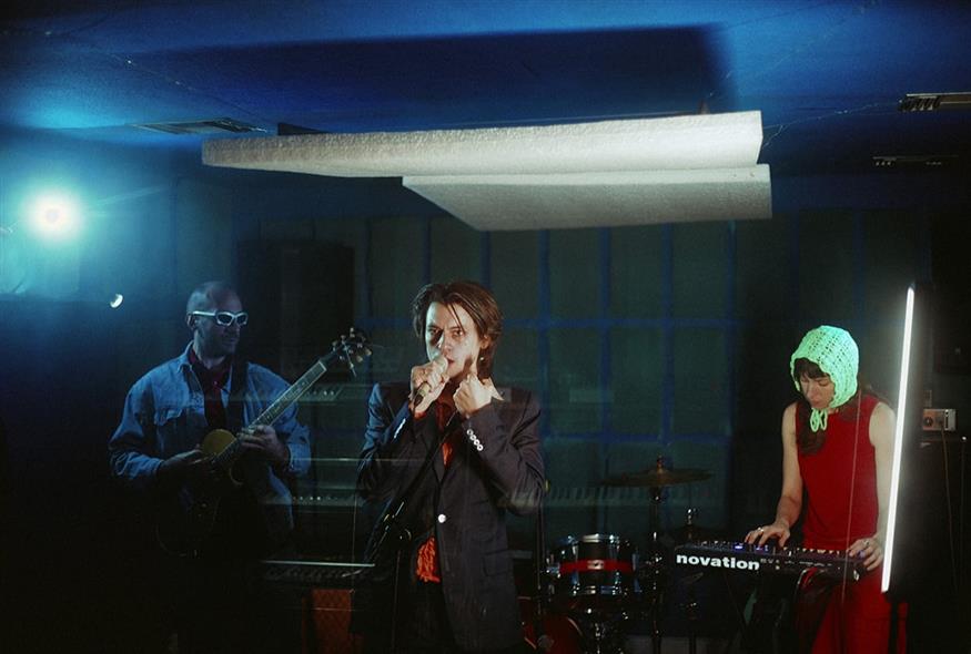 Chris Scott, Γιώργος Αθανασίου των Deftera και Χριστίνα Σκουτέλα (Copyright: Myrto Grigoriou)