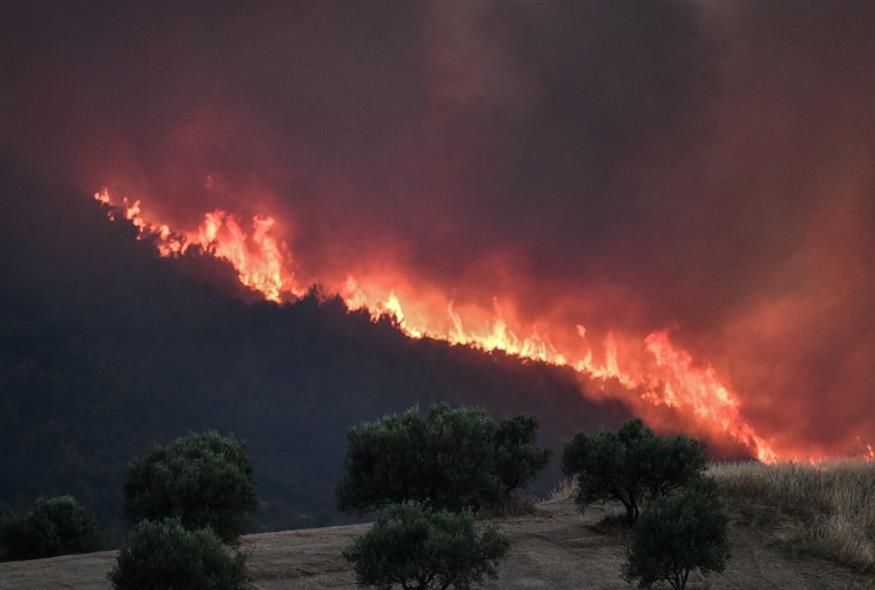 Μαίνονται τα μέτωπα της φωτιάς σε Δαδιά, Λέσβο και Ηλεία
