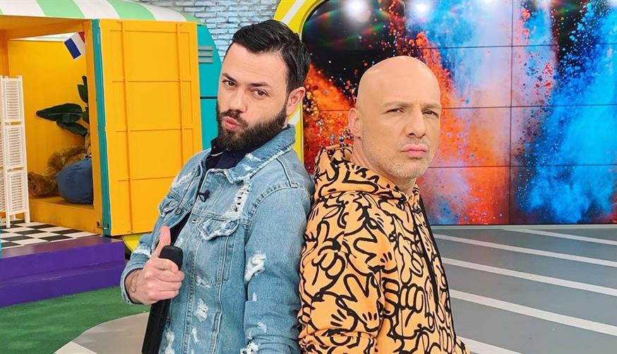 Πέτρος Πυλαρινός και Νίκος Μουτσινάς (Copyright: Instagram)