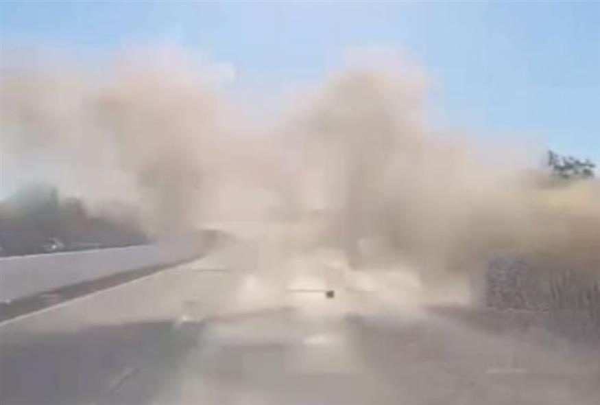 τροχαίο στις ΗΠΑ/FirefighterCloseCall/X