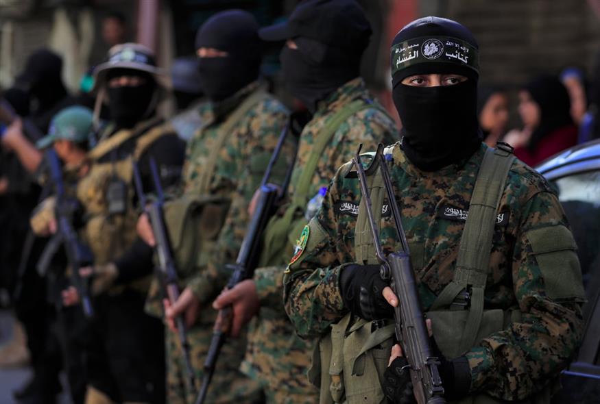 Μαχητές της Χαμάς (AP)