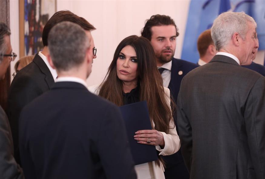 Συνάντηση του Κυριάκου Μητσοτάκη με τους υπουργούς Εσωτερικών και Ενέργειας των ΗΠΑ (ΓΙΑΝΝΗΣ ΠΑΝΑΓΟΠΟΥΛΟΣ/EUROKINISSI)