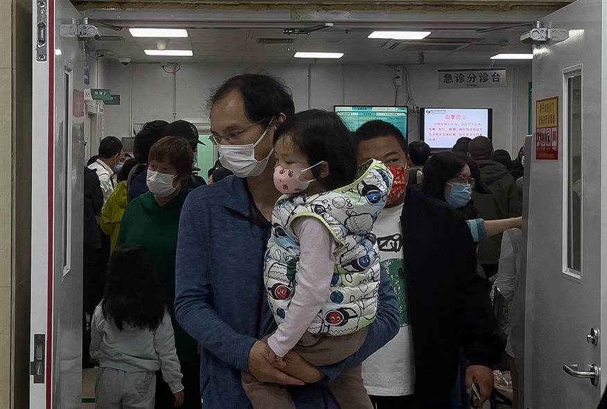Νοσοκομεία Κίνα (AP Photo/Andy Wong)