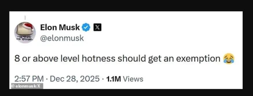 Tο tweet του Μασκ Tο tweet του Μασκ