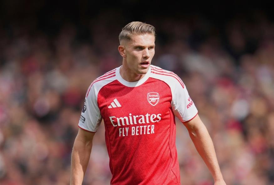 Ο Σουηδός επιθετικός της Άρσεναλ, Βίκτορ Γιόκερες (AP)