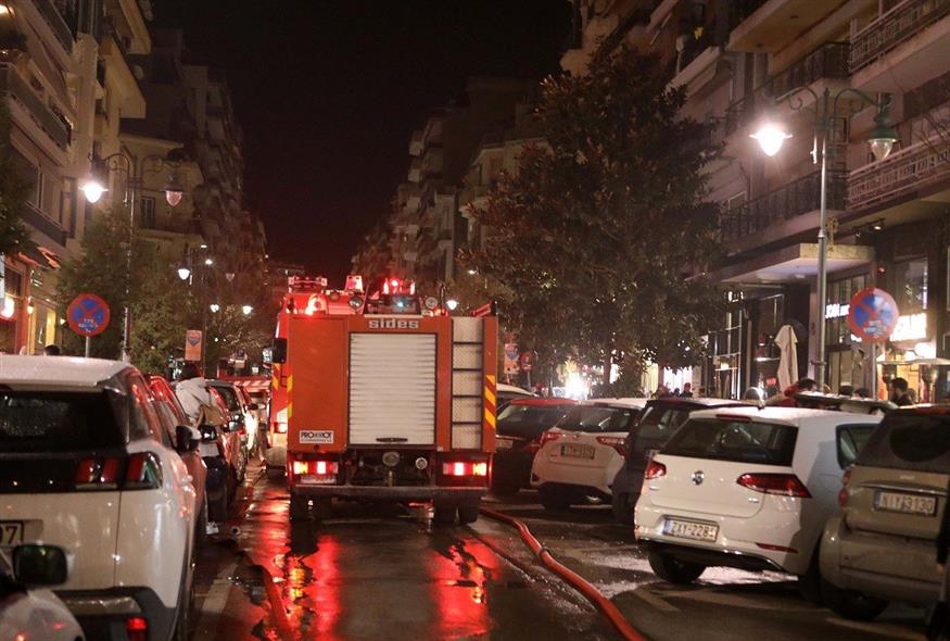 Φωτιά σε διαμέρισμα στη Θεσσαλονίκη (φωτογραφία αρχείου / Eurokinissi)