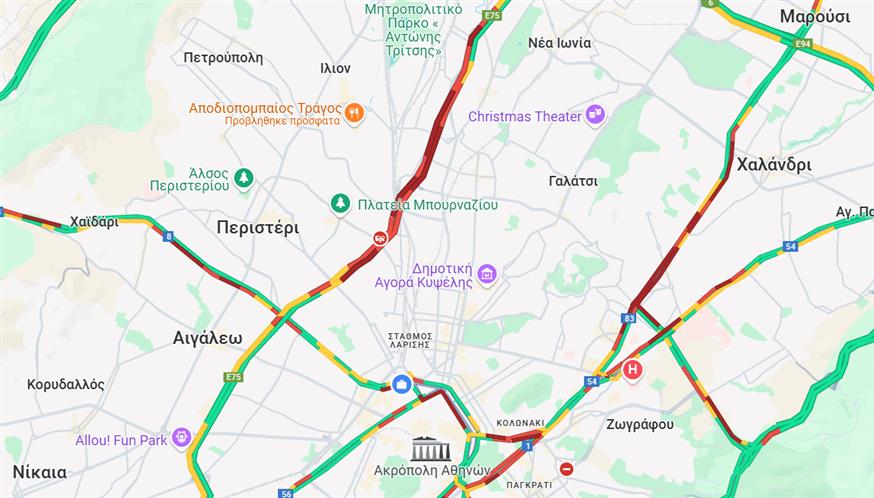 Κίνηση - χαρτης