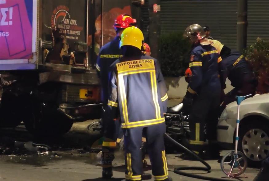 τροχαίο δυστύχημα στην Καλλιθέα