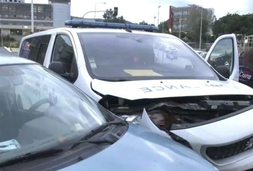 Τροχαίο ατύχημα στη Θεσσαλονίκη (glomex)