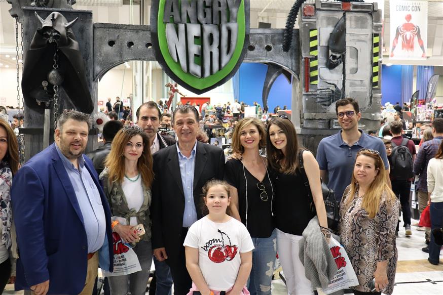 Ο Γιώργος Ορφανός επισκέφθηκε την έκθεση κόμικς “The Comic Con” συνοδευόμενος από υποψήφιους δημοτικούς και κοινοτικούς συμβούλους του συνδυασμού του, «Η Θεσσαλονίκη είναι το Μέλλον»