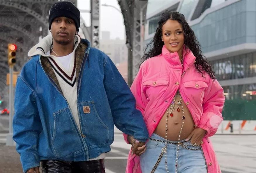 A$AP Rocky και Rihanna (Copyright: Instagram)