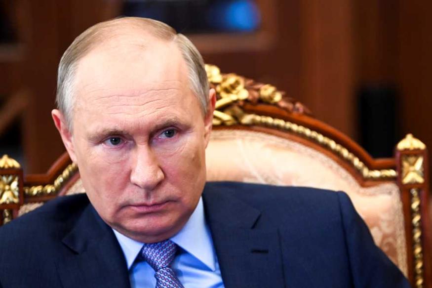 Vladimir Putin (Alexei Nikolsky, Sputnik, Kremlin Pool Photo via AP)