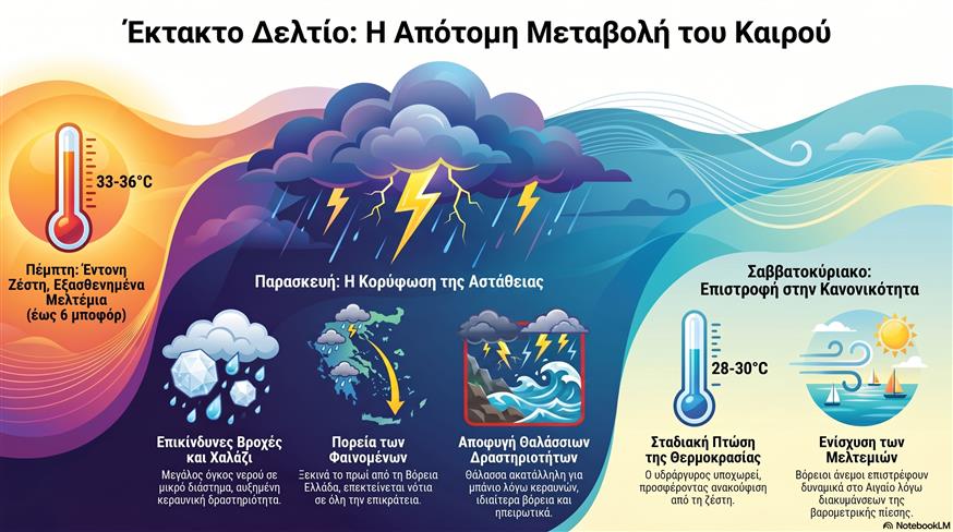 infographic καιρού infographic καιρού