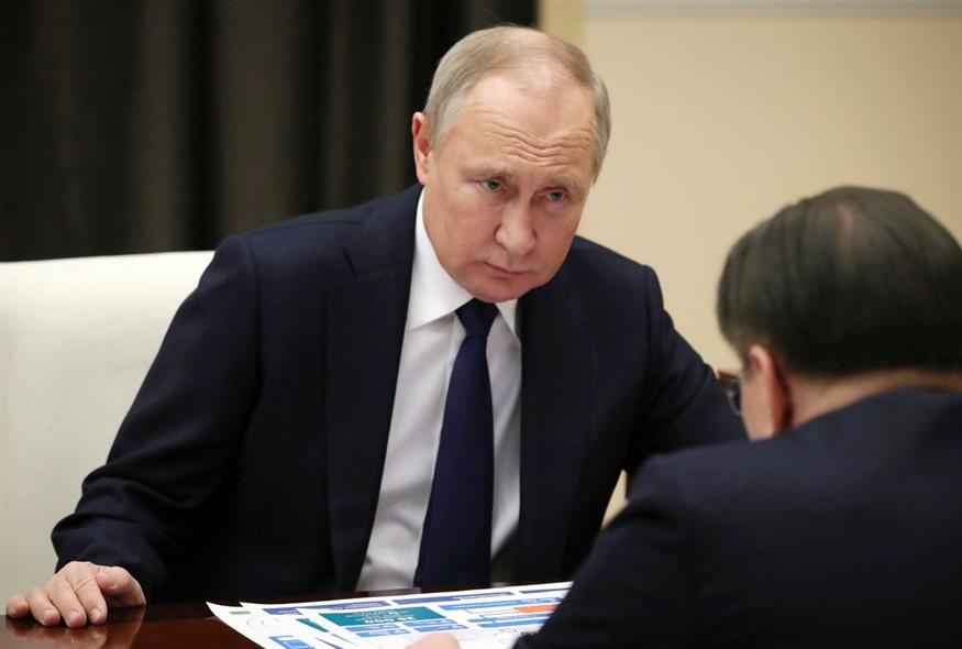 Ο Ρώσος πρόεδρος Βλαντίμιρ Πούτιν / khail Klimentyev, Sputnik, Kremlin Pool Photo via AP