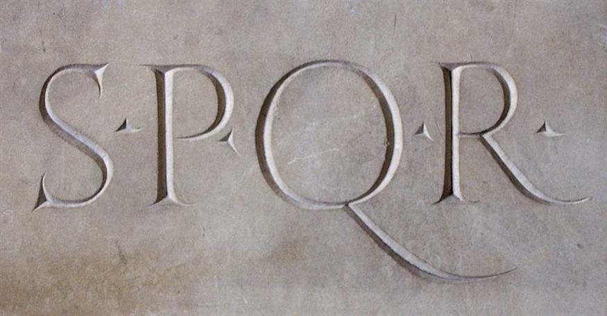 Τα αρχικά της Ρωμαϊκής Δημοκρατίας (copyright Lamre on sv.wikipedia - Originally from sv.wikipedia)
