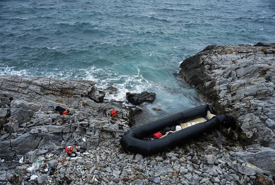 Ναυάγιο με πρόσφυγες (ΠΑΝΑΓΙΩΤΗΣ ΜΠΑΛΑΣΚΑΣ/EUROKINISSI)