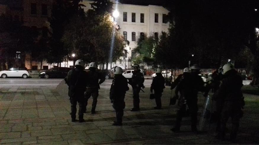 Αστυνομία στο ΑΠΘ / φωτ. ethnos.gr