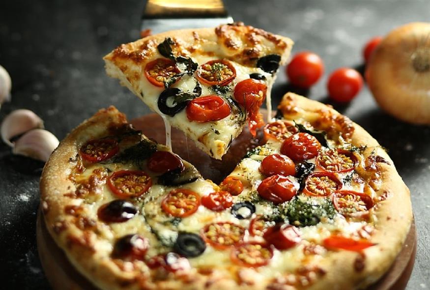 Πίτσα με λαχανικά (Pixabay)