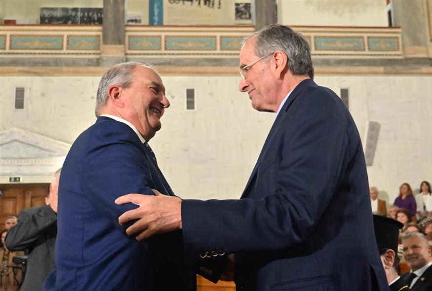 Κώστας Καραμανλής και Αντώνης Σαμαράς Κώστας Καραμανλής και Αντώνης Σαμαράς