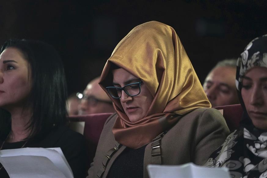 Η αρραβωνιαστικιά του Τζαμάλ Κασόγκι (AP Photo/Neyran Elden)