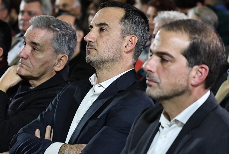 Αλέξης Χαρίτσης, Ευκλείδης Τσακαλώτος, Γαβριήλ Σακελλαρίδης