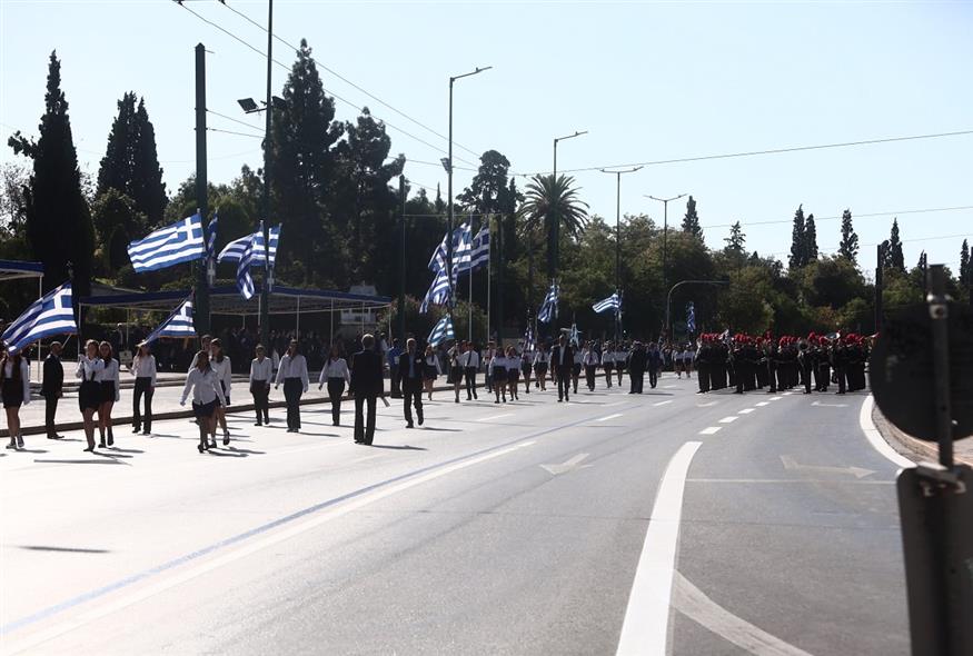 Παρέλαση στην Αθήνα 28η Οκτωβρίου (ΚΩΣΤΑΣ ΤΖΟΥΜΑΣ / EUROKINISSI)