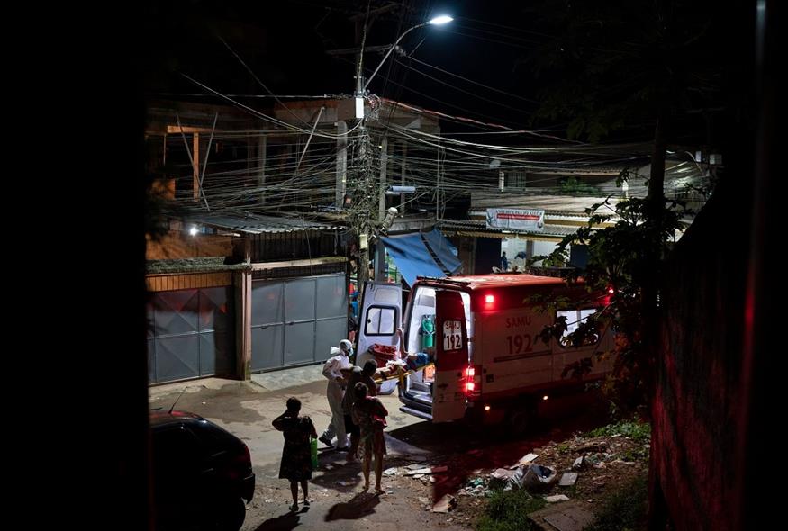 Ασθενοφόρο στη Βραζιλία (AP Photo/Felipe Dana, File)