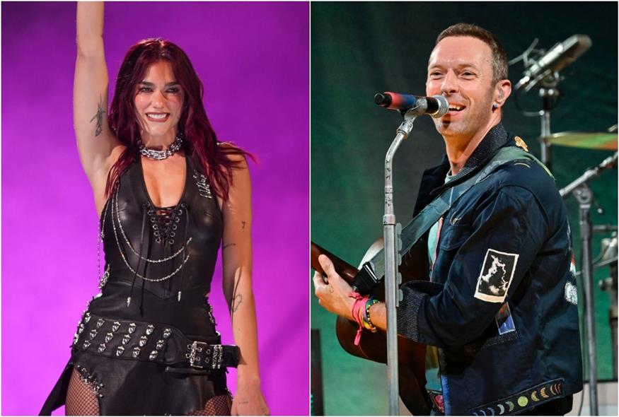Dua Lipa - Coldplay (AP)