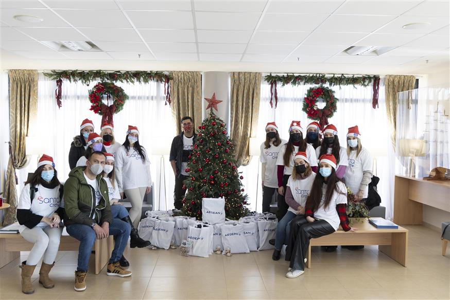 AEGEAN Santa Crew